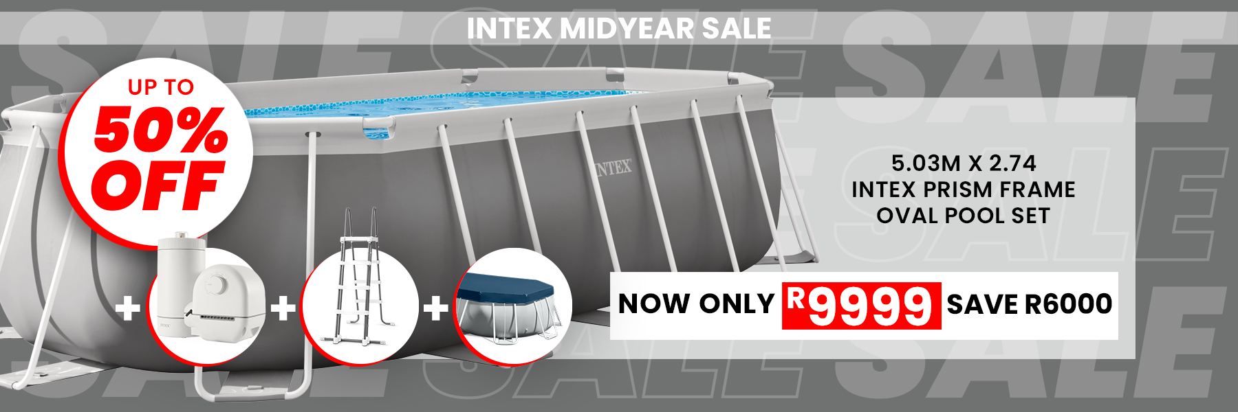 Prism Frame Oval Pool